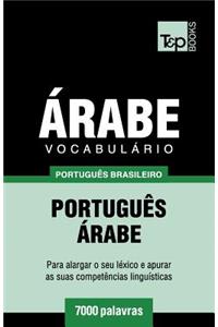 Vocabulário Português Brasileiro-Árabe - 7000 palavras