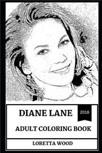 Diane Lane Adult Coloring Book