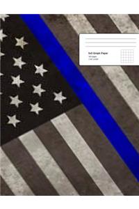 Thin Blue Line Composition Notebook
