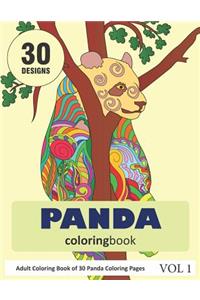 Pandas Coloring Book
