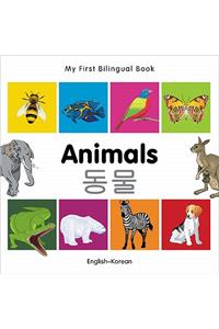 My First Bilingual Book -  Animals (English-Korean)