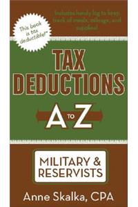 Tax Deductions A to Z for Military & Reservists