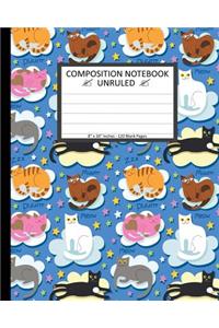 Unruled Composition Notebook 8