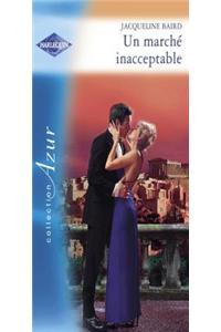 Un Marche Inacceptable (Harlequin Azur)