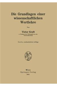 Die Grundlagen Einer Wissenschaftlichen Wertlehre