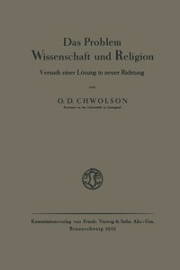 Das Problem Wissenschaft und Religion