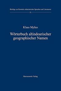Worterbuch Altindoarischer Geographischer Namen