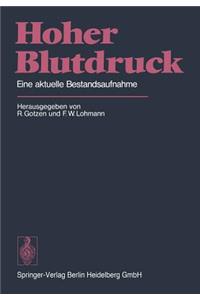 Hoher Blutdruck