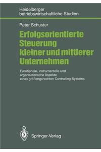 Erfolgsorientierte Steuerung Kleiner Und Mittlerer Unternehmen