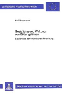 Gestaltung und Wirkung von Bildungsfilmen