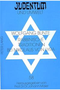 Rabbinische Traditionen Bei Nikolaus Von Lyra