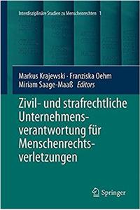 Zivil- Und Strafrechtliche Unternehmensverantwortung Für Menschenrechtsverletzungen