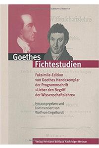 Goethes Fichtestudien