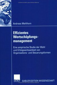 Effizientes Wertschopfungsmanagement