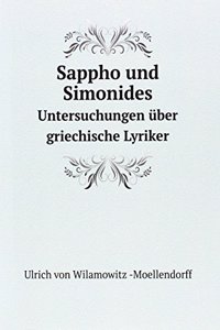 Sappho und Simonides