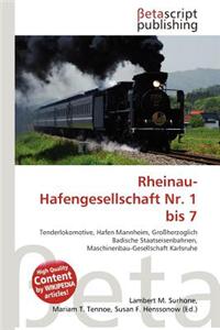 Rheinau-Hafengesellschaft NR. 1 Bis 7