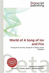 World of a Song of Ice and Fire