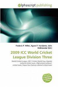 2009 ICC World Cricket League Division Three