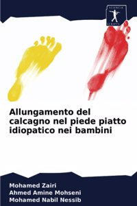 Allungamento del calcagno nel piede piatto idiopatico nei bambini