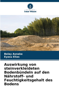 Auswirkung von steinverkleideten Bodenbündeln auf den Nährstoff- und Feuchtigkeitsgehalt des Bodens