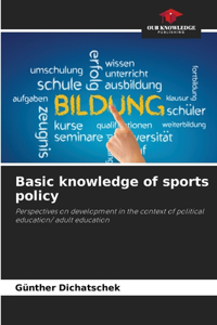 Basic knowledge of sports policy