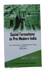 Social Formations in Pre-Modern India