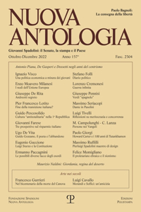 Nuova Antologia - A. CLVII, N. 2304, Ottobre-Dicembre 2022