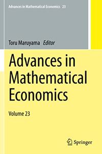 Advances in Mathematical Economics