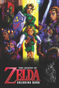 Legend of Zelda Coloring Book