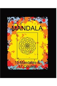 Mandala - Coloring book - Relaxe & Paint
