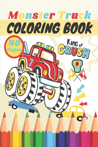 Monster Truck Coloring Book