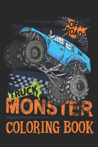Truck Monster Coloring Book