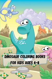 Dinosaur Coloring Books for Kids Ages 4-8