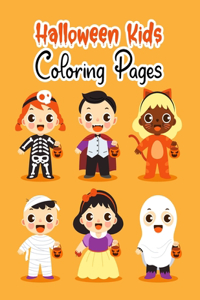 Halloween Kids Coloring Pages