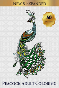 Peacock Adult Coloring
