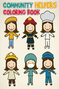 Community Helpers Coloring Book
