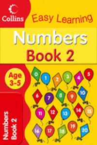 Numbers Age 3-5  Book 2 : Collins Easy Learning