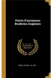 Points D'anciennes Broderies Anglaises