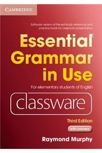 Essential Grammar in Use Elementary Level Classware DVD-ROM with answers