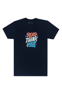 Read Think Vote 2024 Unisex T-Shirt Medium