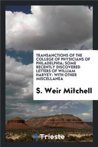 Some Recently Discovered Letters of William Harvey: With Other Miscellanea