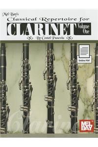 Classical Repertoire for Clarinet Volume 1