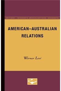 American-Australian Relations