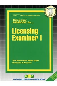 Licensing Examiner I