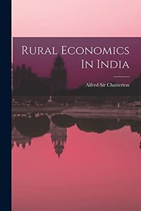 Rural Economics In India
