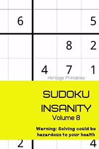 Sudoku Insanity Volume 8