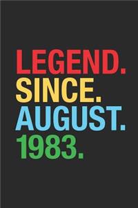 Legend Since August 1983