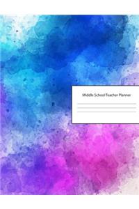 Middle School Teacher Planner