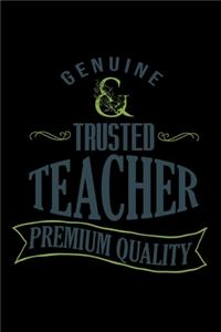 Genuine Trusted teacher. Premium quality