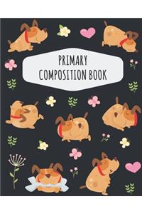 Dog Primary Composition Book
